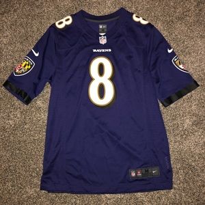 Lamar Jackson Nike Baltimore Ravens Purple Jersey